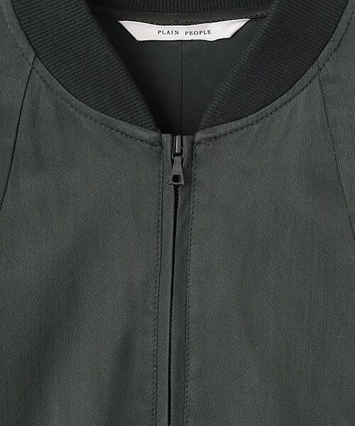 PLAIN PEOPLE / プレインピープル ブルゾン | キュプラストレッチストレートブルゾン | 詳細5