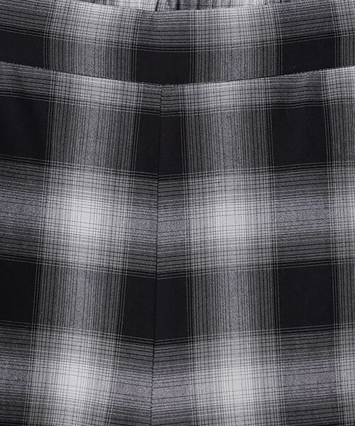 PLAIN PEOPLE / プレインピープル その他パンツ | オンブレチェックワイドストレートパンツ | 詳細5