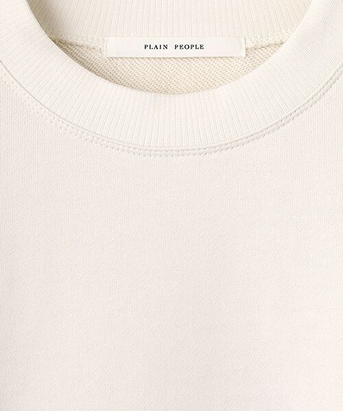 PLAIN PEOPLE / プレインピープル スウェット | ソフトウラケスウェットシャツ | 詳細1