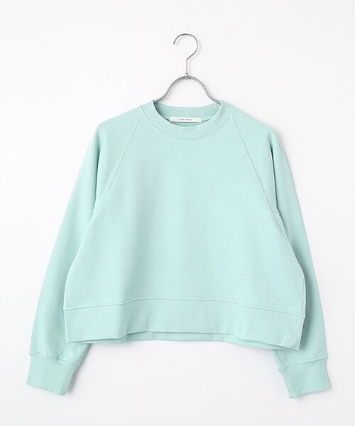 PLAIN PEOPLE / プレインピープル スウェット | ソフトウラケスウェットシャツ（ライトブルー）