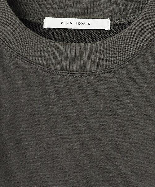 PLAIN PEOPLE / プレインピープル スウェット | ソフトウラケスウェットシャツ | 詳細7
