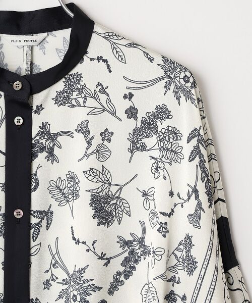 PLAIN PEOPLE / プレインピープル シャツ・ブラウス | パネルプリントブラウス | 詳細2