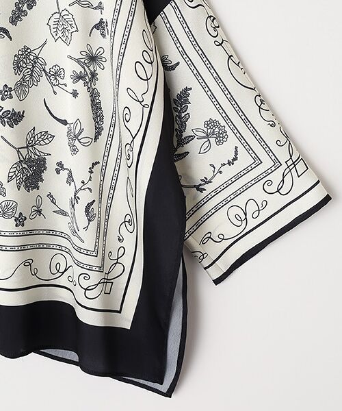 PLAIN PEOPLE / プレインピープル シャツ・ブラウス | パネルプリントブラウス | 詳細3