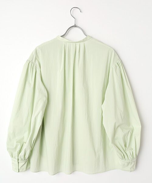 PLAIN PEOPLE / プレインピープル シャツ・ブラウス | チリメンタイプライタースキッパーギャザーブラウス | 詳細2