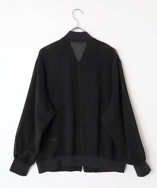 PLAIN PEOPLE / プレインピープル ブルゾン | ウールメッシュスタジアムブルゾン | 詳細1