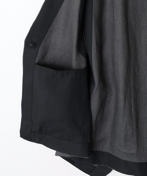 PLAIN PEOPLE / プレインピープル ベスト | リネンオックスデザインベスト | 詳細5