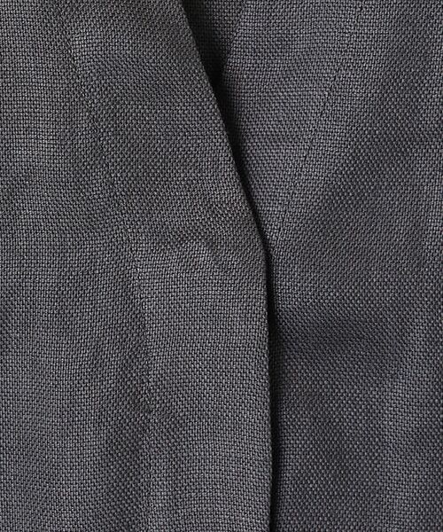 PLAIN PEOPLE / プレインピープル ベスト | リネンオックスデザインベスト | 詳細9