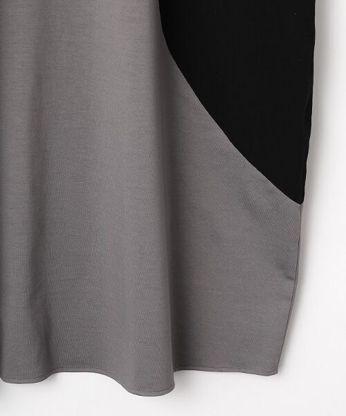 PLAIN PEOPLE / プレインピープル ロング・マキシ丈ワンピース | オーガニックヘビージャージードッキングコクーンドレス | 詳細4