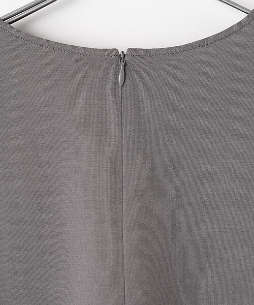 PLAIN PEOPLE / プレインピープル ロング・マキシ丈ワンピース | オーガニックヘビージャージードッキングコクーンドレス | 詳細5