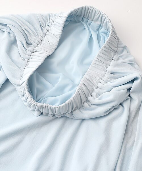 PLAIN PEOPLE / プレインピープル ロング・マキシ丈スカート | シア―ハイツイストフライスギャザースカート | 詳細4