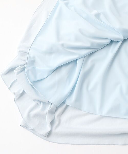 PLAIN PEOPLE / プレインピープル ロング・マキシ丈スカート | シア―ハイツイストフライスギャザースカート | 詳細5