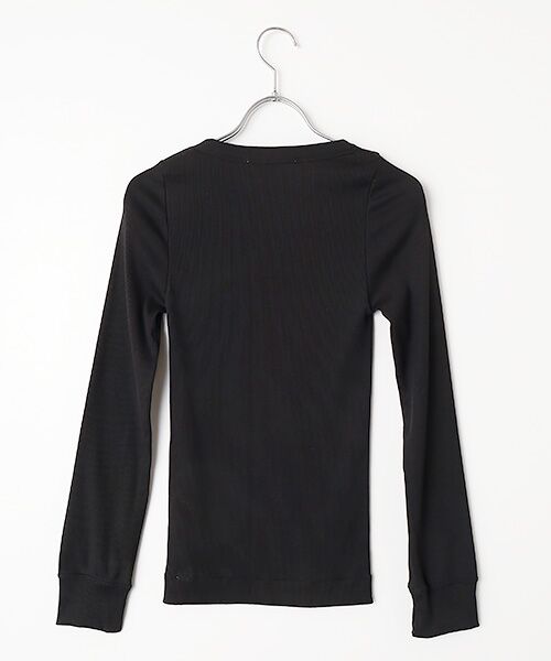 PLAIN PEOPLE / プレインピープル Tシャツ | ギザコットンロングスリーブ Tシャツ | 詳細2