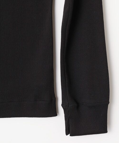 PLAIN PEOPLE / プレインピープル Tシャツ | ギザコットンロングスリーブ Tシャツ | 詳細4