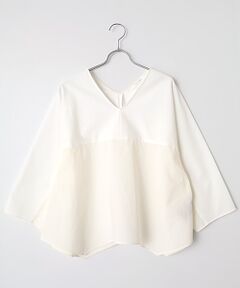 PLAIN PEOPLE / プレインピープル Tシャツ | オーガニックヘビージャージー切り替えドルマンプルオーバー