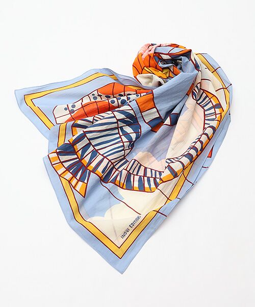 PLAIN PEOPLE / プレインピープル マフラー・ショール・スヌード・ストール | 【INOUI EDITIONS/イヌイエディション】ストール/CERFS VOLANTS | 詳細1