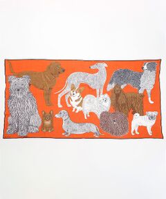 PLAIN PEOPLE / プレインピープル マフラー・ショール・スヌード・ストール | 【INOUI EDITIONS/イヌイエディション】ストール/COTTON TOUTOU