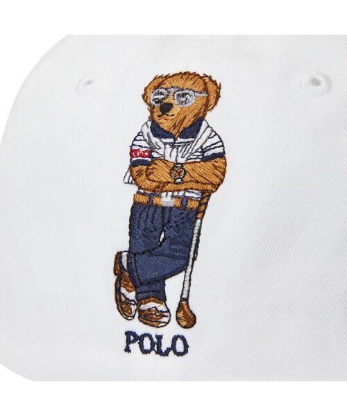 POLO GOLF / RLX / ポロ ゴルフ / RLX キャップ | （POLO GOLF）Polo ベア チノ ボール キャップ | 詳細2
