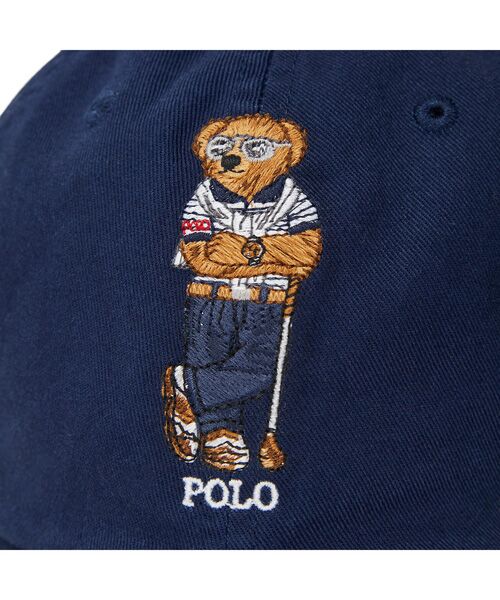 POLO GOLF / RLX / ポロ ゴルフ / RLX キャップ | （POLO GOLF）Polo ベア チノ ボール キャップ | 詳細2