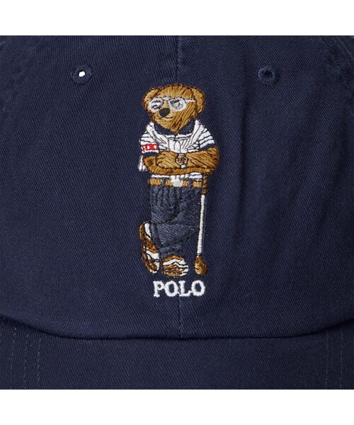 POLO GOLF / RLX / ポロ ゴルフ / RLX キャップ | （POLO GOLF）Polo ベア ツイル ボール キャップ | 詳細2