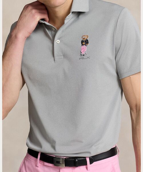 POLO GOLF / RLX / ポロ ゴルフ / RLX ポロシャツ | （RLX）テーラード フィット Polo ベア ポロシャツ | 詳細4