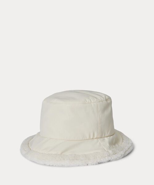 POLO GOLF / RLX / ポロ ゴルフ / RLX キャップ | （RLX）ロゴ フェイクファー トリム バケット ハット | 詳細1