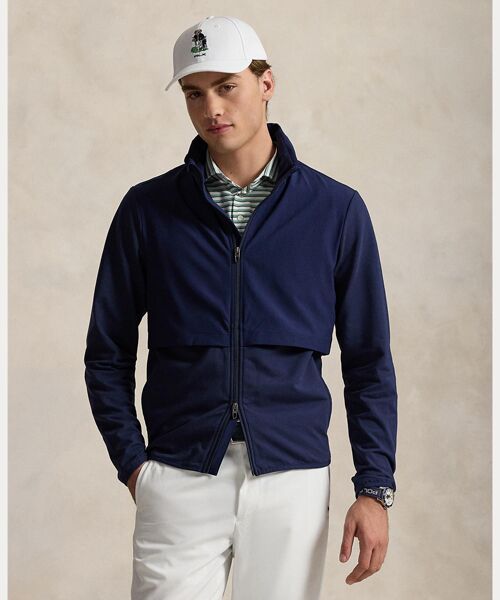 POLO GOLF / RLX/ポロ ゴルフ / RLX (RLX)ハイブリッド フーデッド ジャケット 410ネイビー S POLO GOLF / RLX/ポロ ゴルフ / RLX (RLX)ハイブリッド フーデッド ジャケット 410ネイビー S