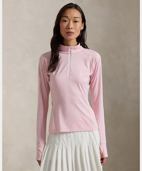 POLO GOLF / RLX/ポロ ゴルフ / RLX (RLX)ストレッチ ジャージー クォータージップ 650ピンク M POLO GOLF / RLX/ポロ ゴルフ / RLX (RLX)ストレッチ ジャージー クォータージップ 650ピンク M