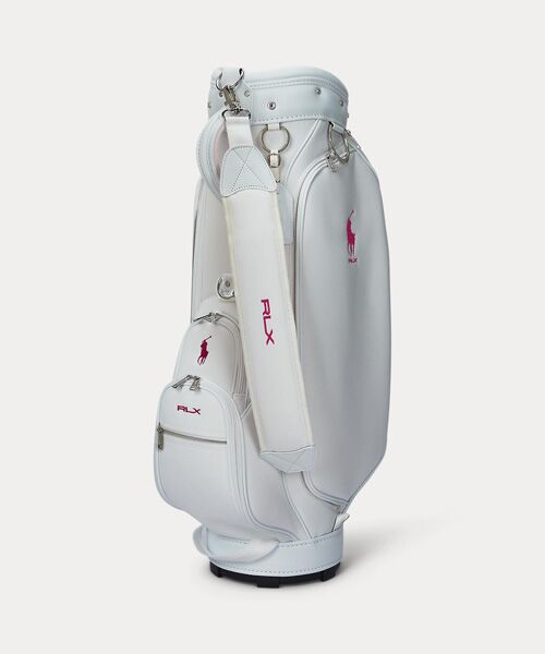 PARADISO ゴルフバッグ ホワイト/グリーン RLX)Big Pony ゴルフ バッグ (スポーツグッズ)|POLO GOLF