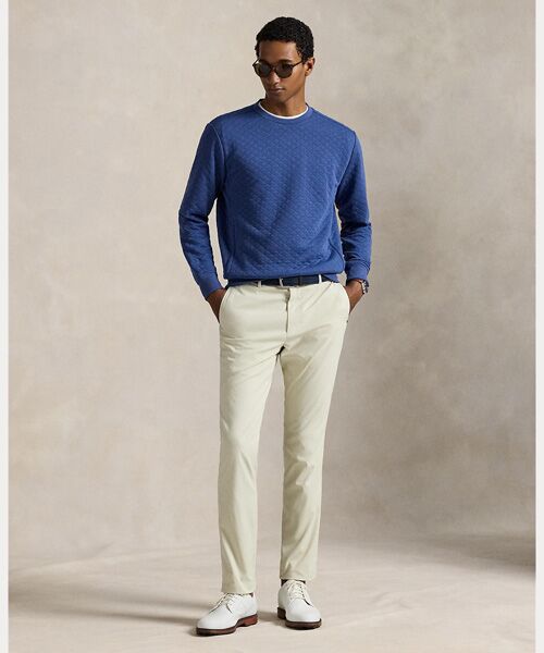 POLO GOLF / RLX / ポロ ゴルフ / RLX スウェット | （RLX）キルテッド ダブルニット クルーネック スウェットシャツ | 詳細2