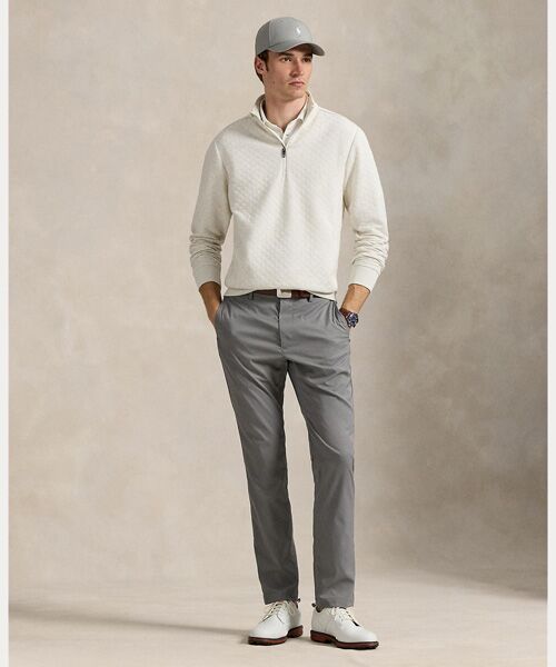 POLO GOLF / RLX / ポロ ゴルフ / RLX スウェット | （RLX）キルテッド ダブルニット モックネック スウェットシャツ | 詳細2