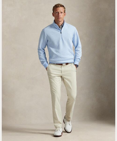 POLO GOLF / RLX / ポロ ゴルフ / RLX スウェット | （RLX）キルテッド ダブルニット モックネック スウェットシャツ | 詳細2