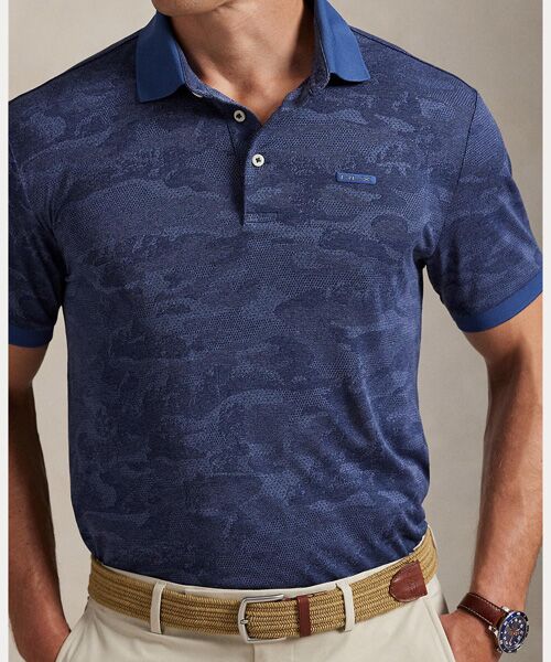 POLO GOLF / RLX / ポロ ゴルフ / RLX ポロシャツ | （RLX）テーラード フィット カモ パフォーマンス ポロシャツ | 詳細4