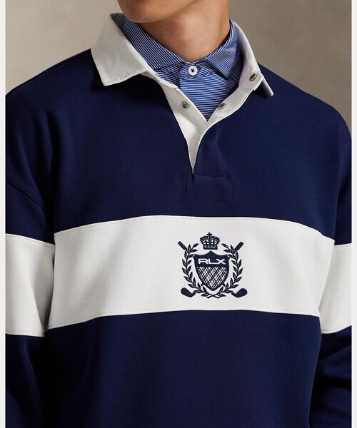 POLO GOLF / RLX / ポロ ゴルフ / RLX スウェット | （RLX）リラックス フィット クレスト ラグビー スウェットシャツ | 詳細4
