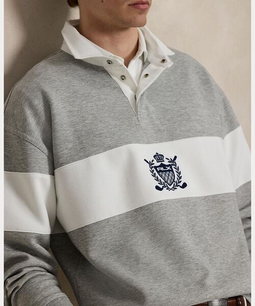 POLO GOLF / RLX / ポロ ゴルフ / RLX スウェット | （RLX）リラックス フィット クレスト ラグビー スウェットシャツ | 詳細4