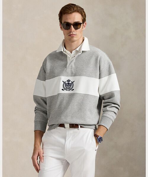 POLO GOLF / RLX / ポロ ゴルフ / RLX スウェット | （RLX）リラックス フィット クレスト ラグビー スウェットシャツ | 詳細5