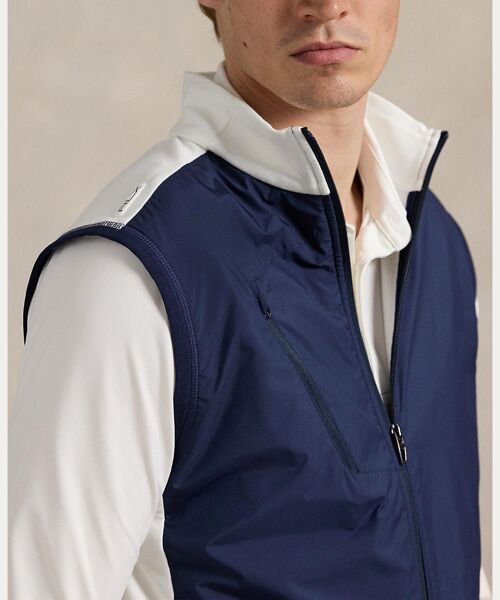 POLO GOLF / RLX / ポロ ゴルフ / RLX ベスト | （RLX）ハイブリッド モックネック ベスト | 詳細4