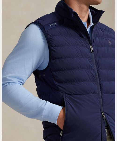 POLO GOLF / RLX / ポロ ゴルフ / RLX ベスト | （RLX）キルテッド フルジップ ベスト | 詳細4