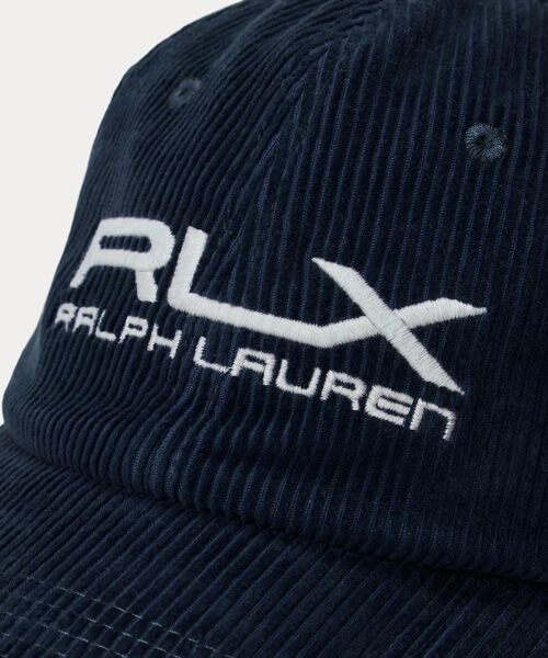 POLO GOLF / RLX / ポロ ゴルフ / RLX キャップ | （RLX）コーデュロイ スポーツ キャップ | 詳細2