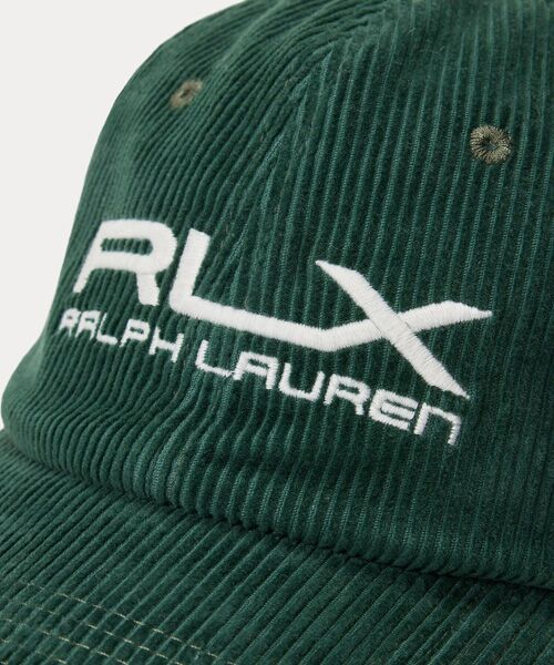 POLO GOLF / RLX / ポロ ゴルフ / RLX キャップ | （RLX）コーデュロイ スポーツ キャップ | 詳細2