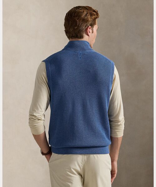 POLO GOLF / RLX / ポロ ゴルフ / RLX ベスト | （POLO GOLF）パフォーマンス フルジップ セーター ベスト | 詳細3