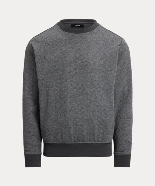 POLO GOLF / RLX / ポロ ゴルフ / RLX スウェット | （RLX）キルテッド ダブルニット クルーネック スウェットシャツ | 詳細1