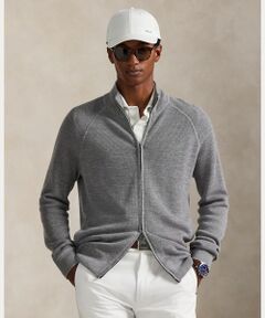ポロゴルフ　フルジップニット POLO GOLF）パフォーマンス クォータージップ セーター （ニット