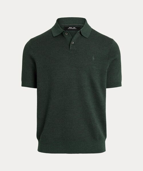 POLO GOLF / RLX/ポロ ゴルフ / RLX (POLO GOLF)パフォーマンス ポロカラー セーター 300グリーン S POLO GOLF / RLX/ポロ ゴルフ / RLX (POLO GOLF)パフォーマンス ポロカラー セーター 300グリーン S