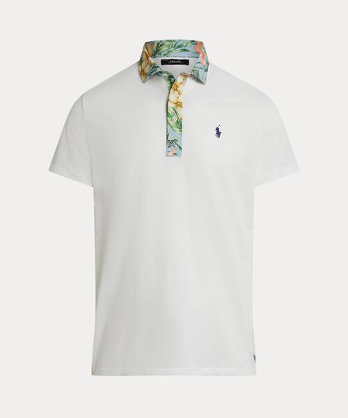 POLO GOLF / RLX / ポロ ゴルフ / RLX ポロシャツ | （RLX）テーラード フィット パフォーマンス ポロシャツ（100ホワイト）