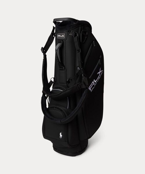 POLO GOLF / RLX / ポロ ゴルフ / RLX スポーツグッズ | （RLX）エンブロイダリーロゴ ゴルフ スタンド バッグ（001ブラック）