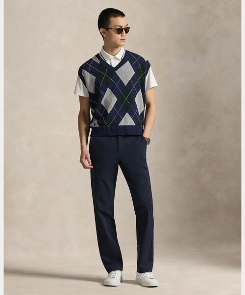 POLO GOLF / RLX / ポロ ゴルフ / RLX ベスト | （POLO GOLF）ビッグ フィット パフォーマンス アーガイル セーター ベスト | 詳細2
