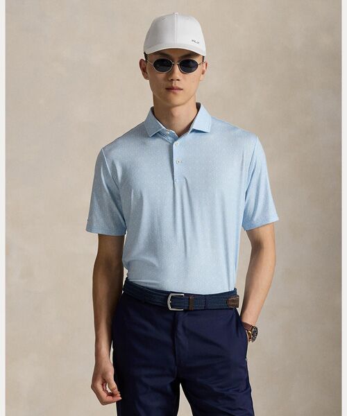 POLO GOLF / RLX / ポロ ゴルフ / RLX ポロシャツ | （RLX）クラシック フィット パフォーマンス ポロシャツ（400ブルー）