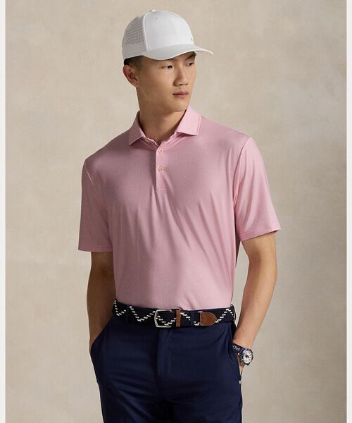 POLO GOLF / RLX / ポロ ゴルフ / RLX ポロシャツ | （RLX）クラシック フィット パフォーマンス ポロシャツ（650ピンク）