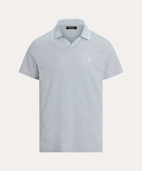 POLO GOLF / RLX / ポロ ゴルフ / RLX ポロシャツ | （RLX）テーラード フィット パフォーマンス ポロシャツ（020グレー）