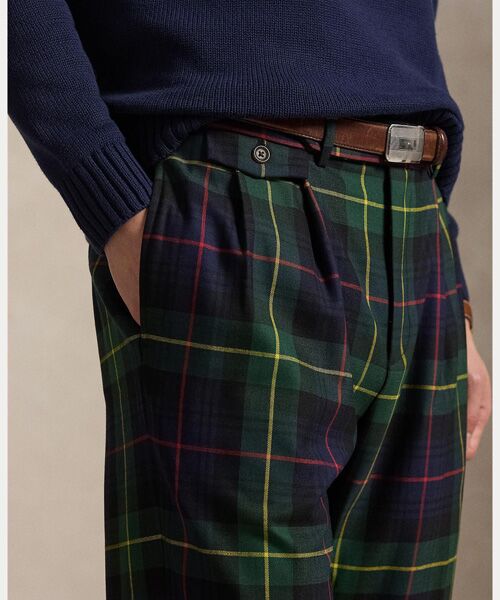 POLO GOLF / RLX / ポロ ゴルフ / RLX その他パンツ | （RLX）チェック パフォーマンス ウールブレンド トラウザー | 詳細4